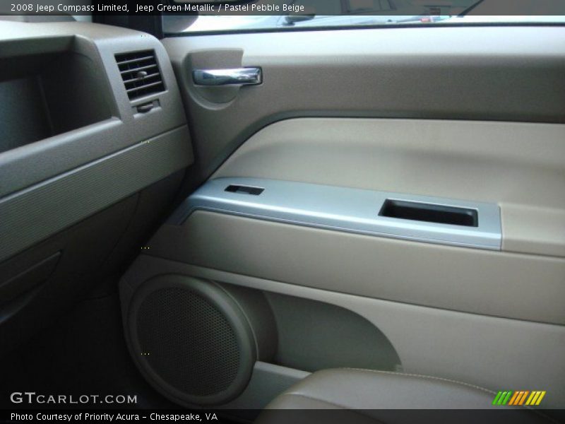 Jeep Green Metallic / Pastel Pebble Beige 2008 Jeep Compass Limited