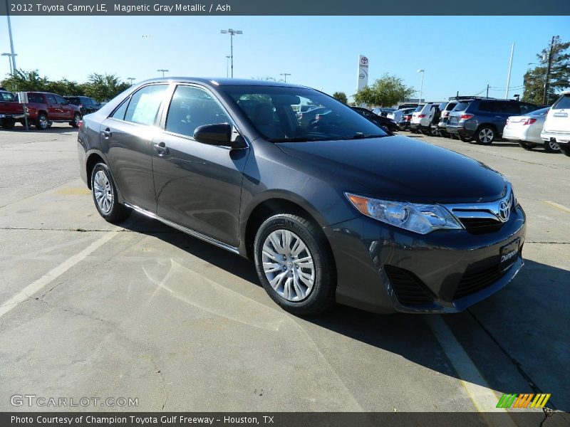Magnetic Gray Metallic / Ash 2012 Toyota Camry LE
