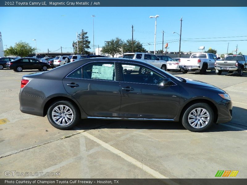 Magnetic Gray Metallic / Ash 2012 Toyota Camry LE