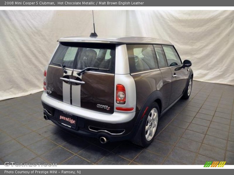 Hot Chocolate Metallic / Malt Brown English Leather 2008 Mini Cooper S Clubman
