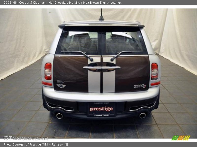 Hot Chocolate Metallic / Malt Brown English Leather 2008 Mini Cooper S Clubman