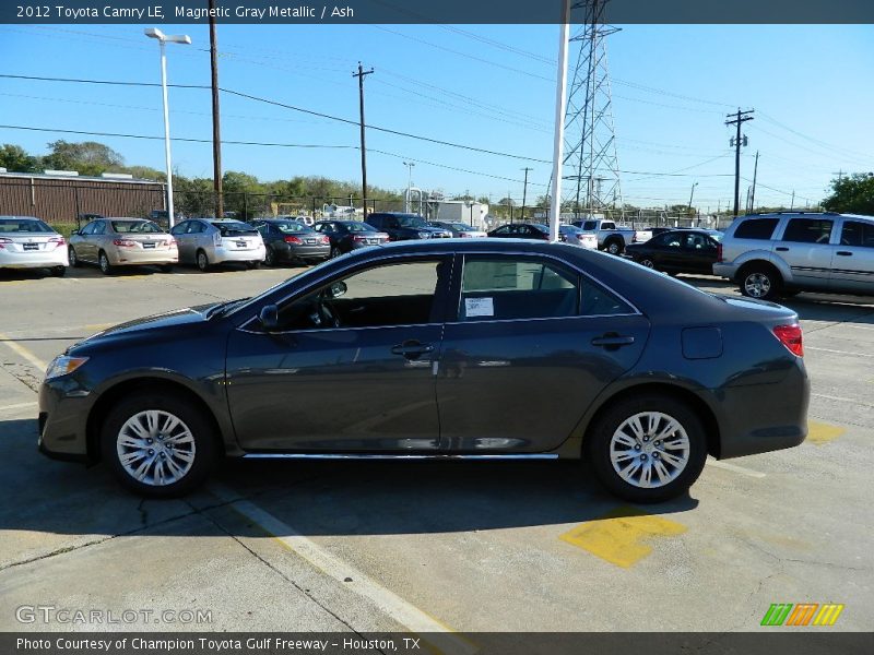 Magnetic Gray Metallic / Ash 2012 Toyota Camry LE