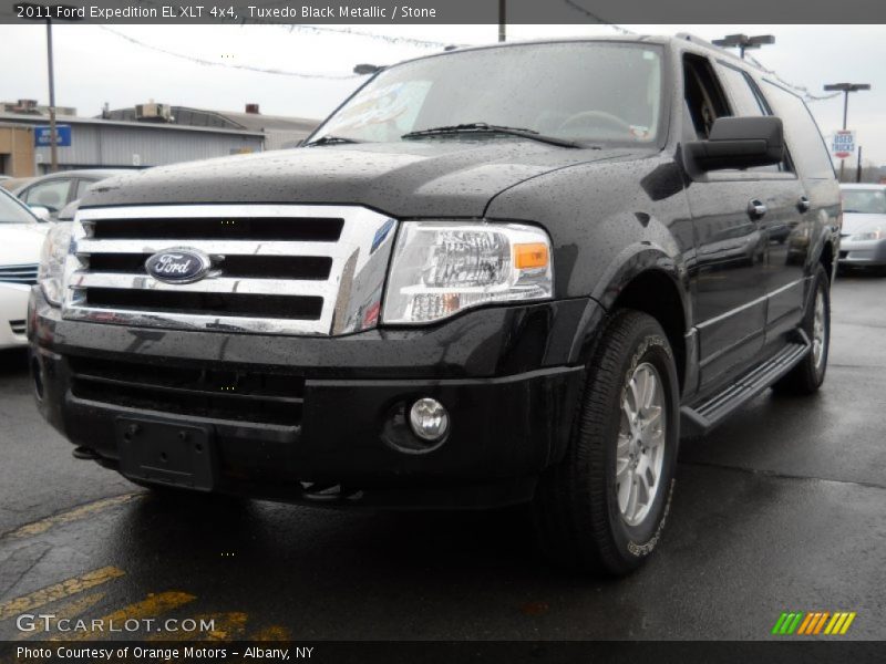 Tuxedo Black Metallic / Stone 2011 Ford Expedition EL XLT 4x4