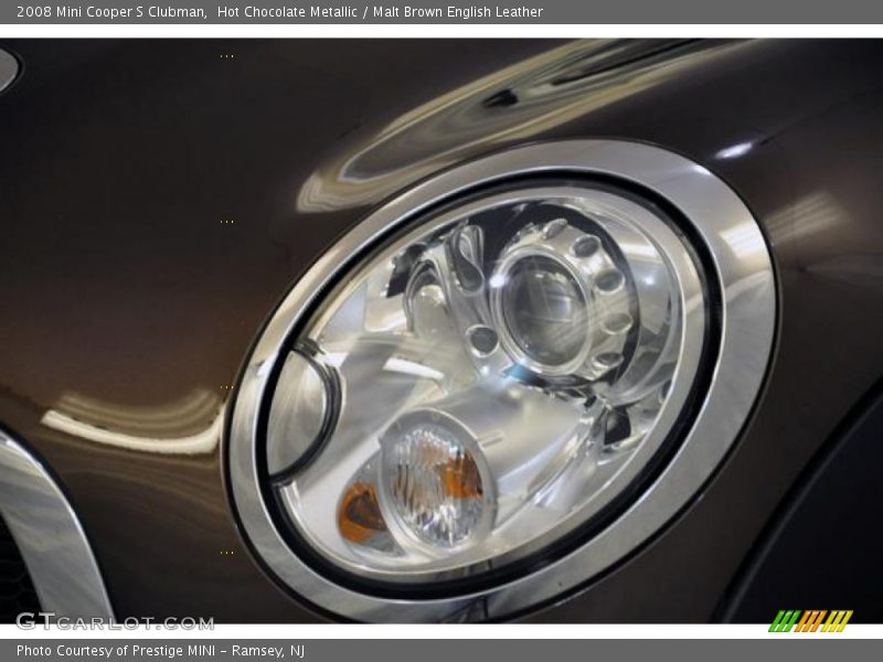 Hot Chocolate Metallic / Malt Brown English Leather 2008 Mini Cooper S Clubman
