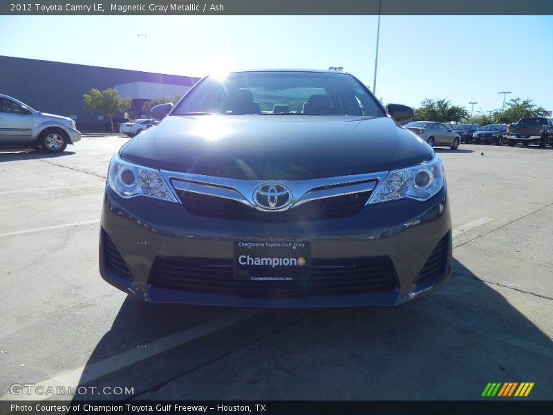 Magnetic Gray Metallic / Ash 2012 Toyota Camry LE