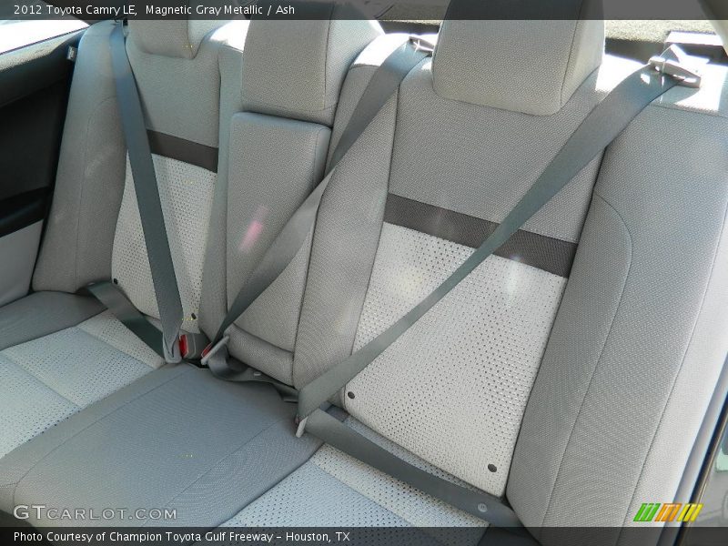 Magnetic Gray Metallic / Ash 2012 Toyota Camry LE