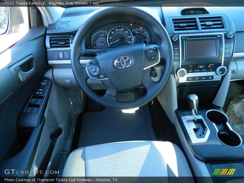 Magnetic Gray Metallic / Ash 2012 Toyota Camry LE