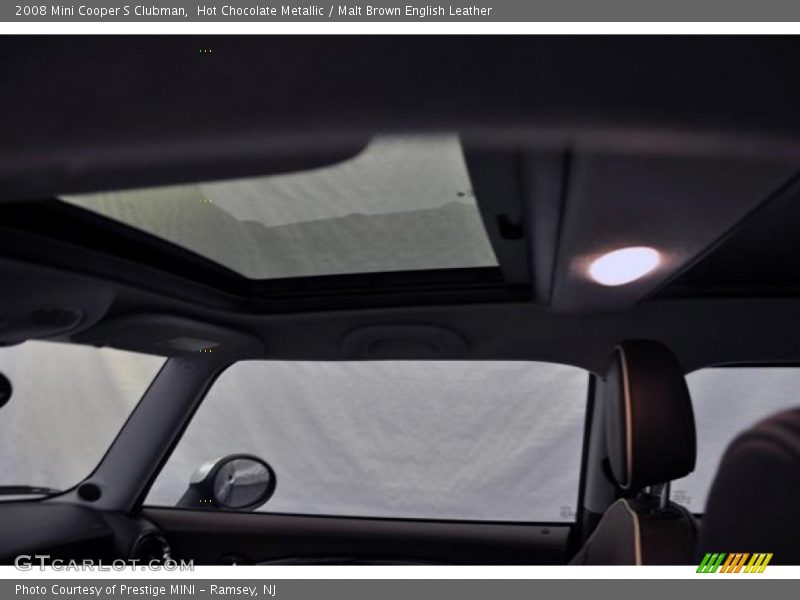 Hot Chocolate Metallic / Malt Brown English Leather 2008 Mini Cooper S Clubman