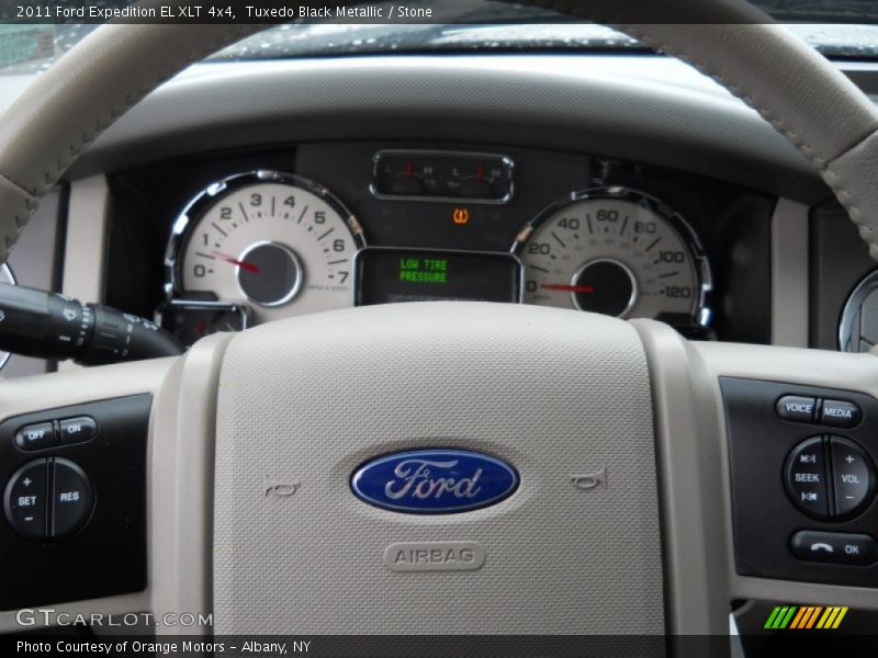 Tuxedo Black Metallic / Stone 2011 Ford Expedition EL XLT 4x4