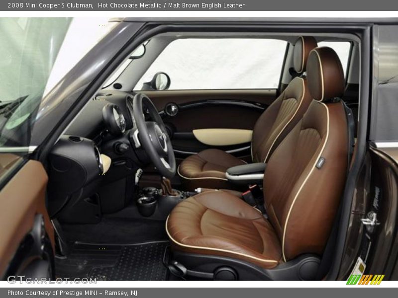 Hot Chocolate Metallic / Malt Brown English Leather 2008 Mini Cooper S Clubman