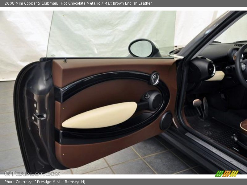 Hot Chocolate Metallic / Malt Brown English Leather 2008 Mini Cooper S Clubman