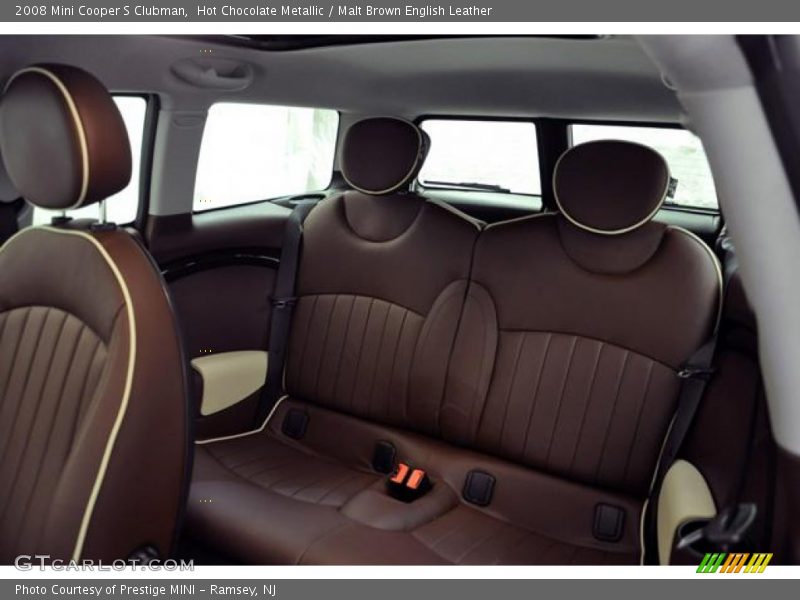 Hot Chocolate Metallic / Malt Brown English Leather 2008 Mini Cooper S Clubman