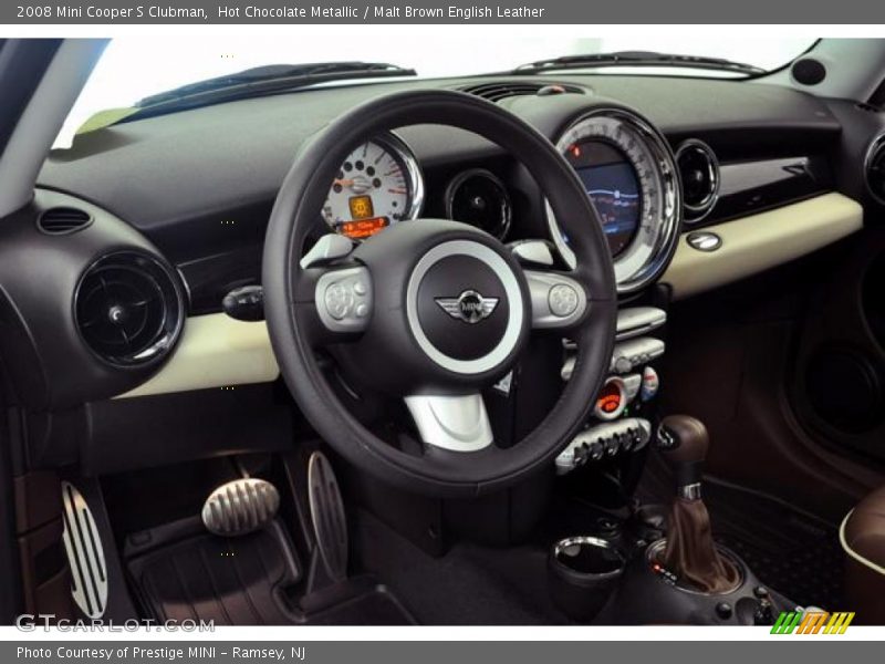 Hot Chocolate Metallic / Malt Brown English Leather 2008 Mini Cooper S Clubman