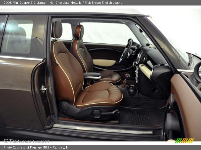 Hot Chocolate Metallic / Malt Brown English Leather 2008 Mini Cooper S Clubman