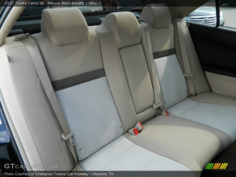 Attitude Black Metallic / Ivory 2012 Toyota Camry LE