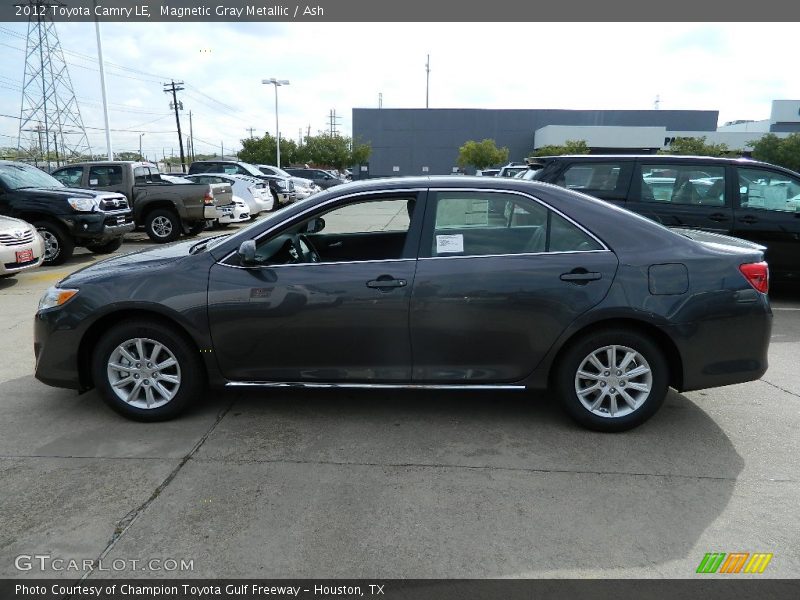 Magnetic Gray Metallic / Ash 2012 Toyota Camry LE
