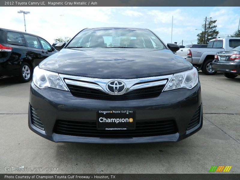 Magnetic Gray Metallic / Ash 2012 Toyota Camry LE