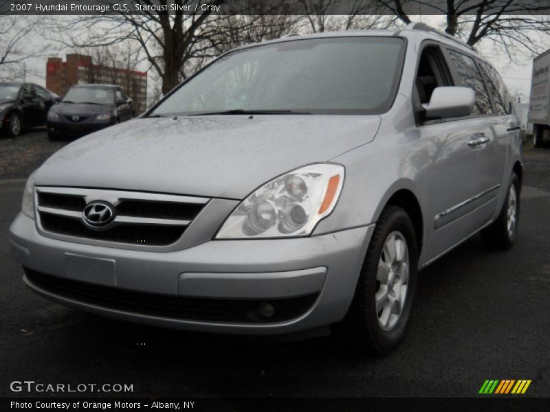 Stardust Silver / Gray 2007 Hyundai Entourage GLS