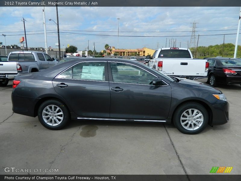 Magnetic Gray Metallic / Ash 2012 Toyota Camry LE