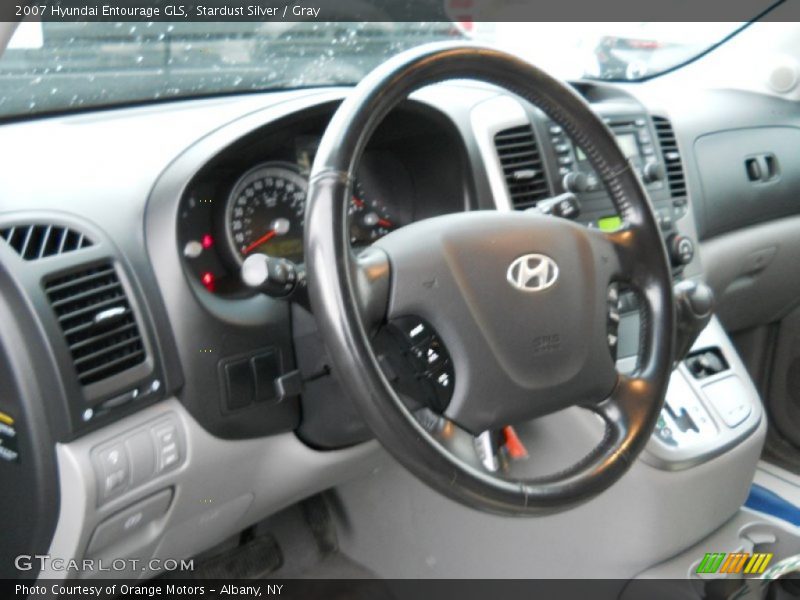 Stardust Silver / Gray 2007 Hyundai Entourage GLS