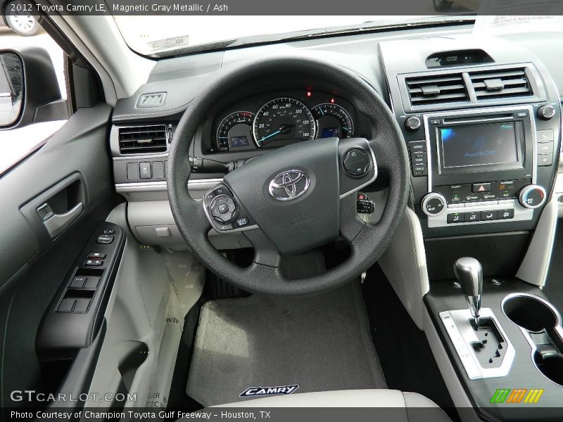 Magnetic Gray Metallic / Ash 2012 Toyota Camry LE