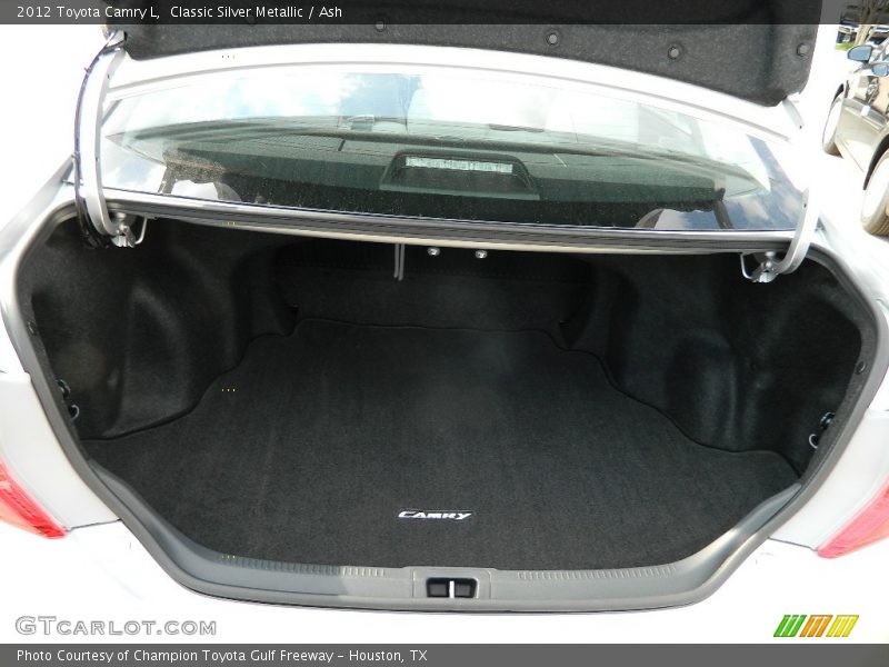 Classic Silver Metallic / Ash 2012 Toyota Camry L