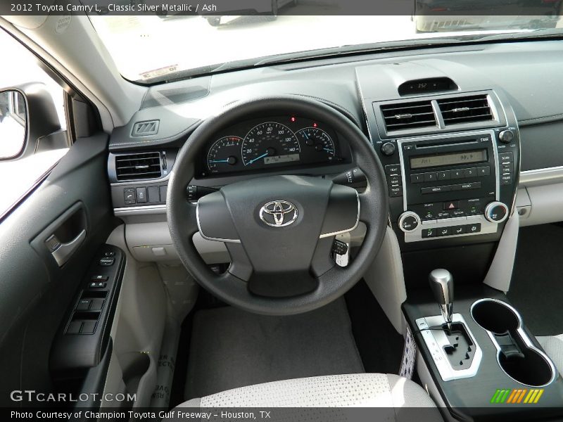 Classic Silver Metallic / Ash 2012 Toyota Camry L