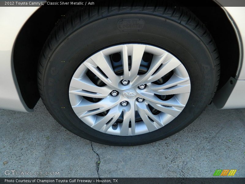 Classic Silver Metallic / Ash 2012 Toyota Camry L