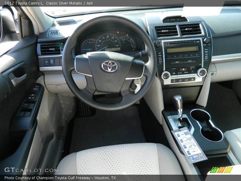 Classic Silver Metallic / Ash 2012 Toyota Camry L