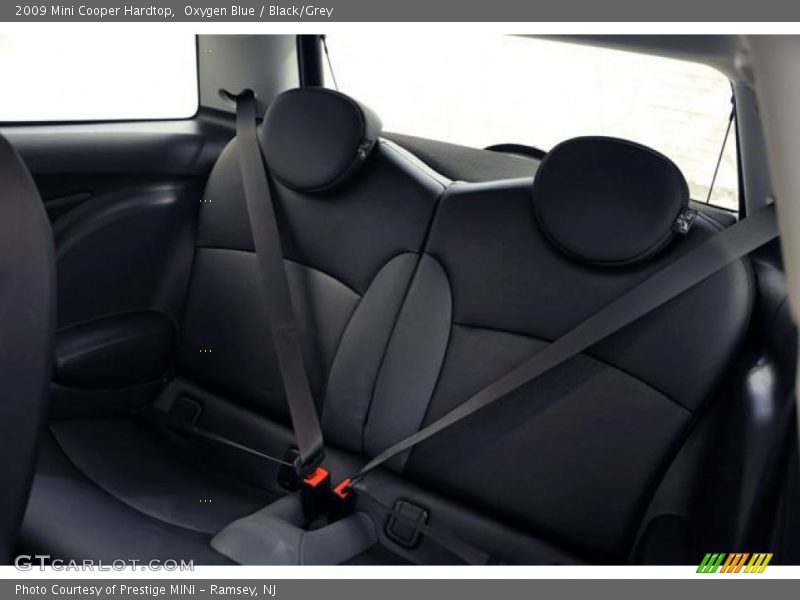 Oxygen Blue / Black/Grey 2009 Mini Cooper Hardtop
