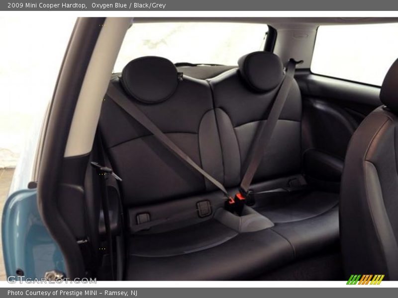 Oxygen Blue / Black/Grey 2009 Mini Cooper Hardtop