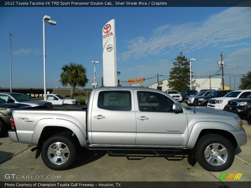  2012 Tacoma V6 TRD Sport Prerunner Double Cab Silver Streak Mica