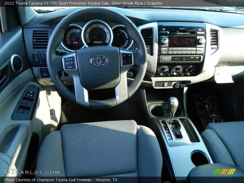 Silver Streak Mica / Graphite 2012 Toyota Tacoma V6 TRD Sport Prerunner Double Cab