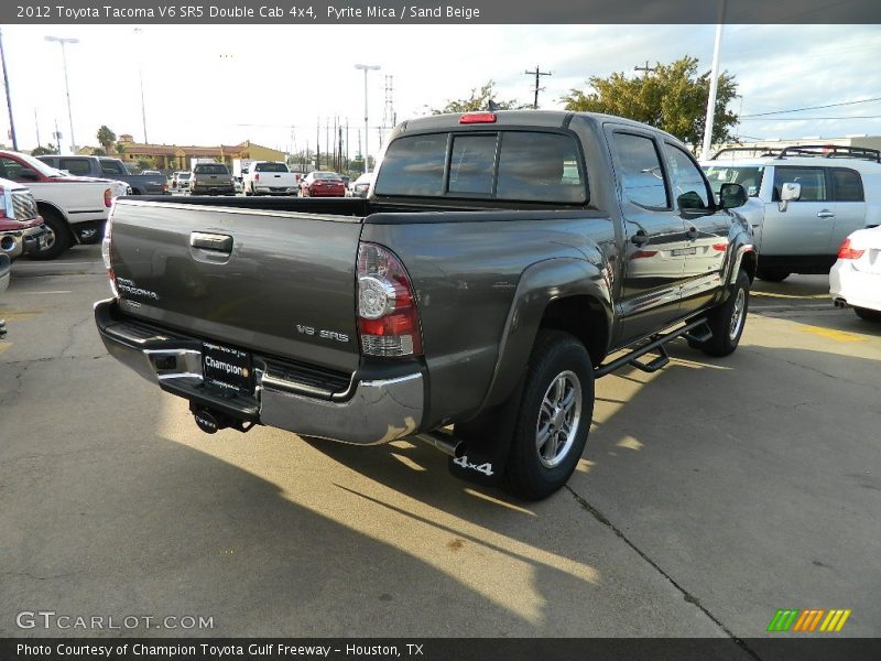 Pyrite Mica / Sand Beige 2012 Toyota Tacoma V6 SR5 Double Cab 4x4