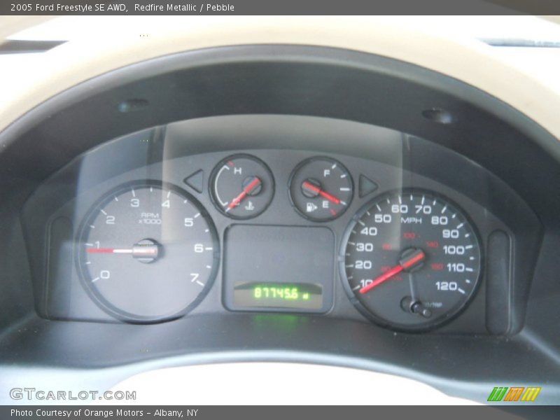 Redfire Metallic / Pebble 2005 Ford Freestyle SE AWD