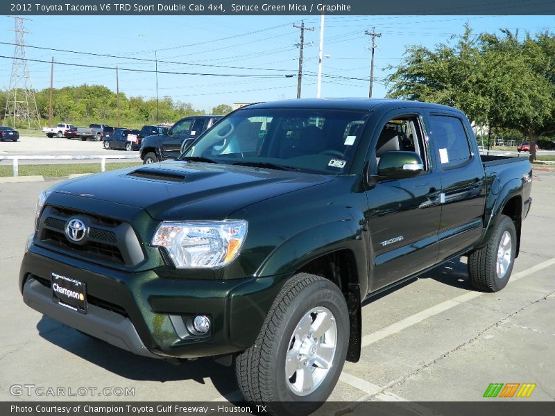 Front 3/4 View of 2012 Tacoma V6 TRD Sport Double Cab 4x4