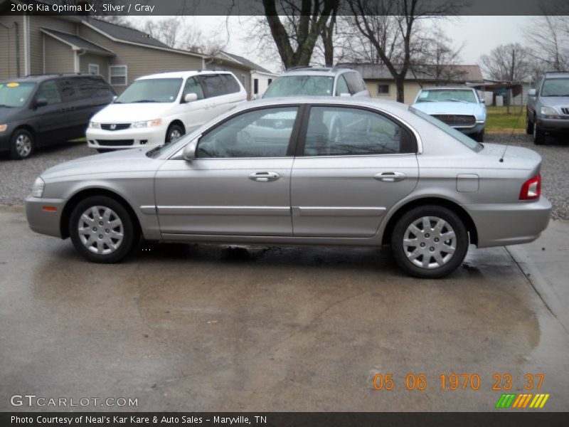 Silver / Gray 2006 Kia Optima LX