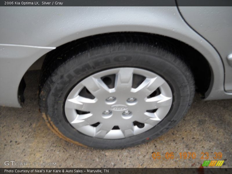 Silver / Gray 2006 Kia Optima LX