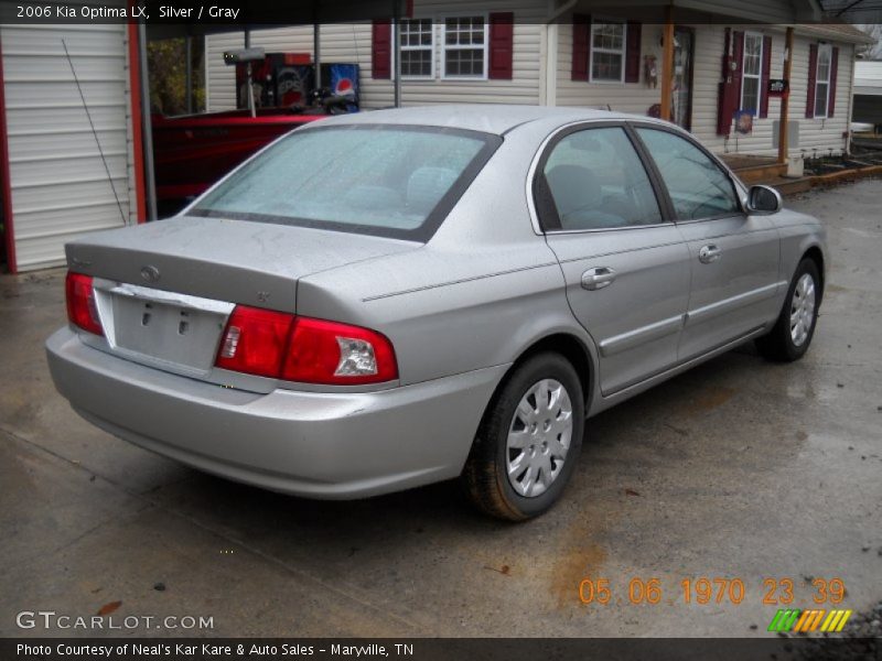 Silver / Gray 2006 Kia Optima LX