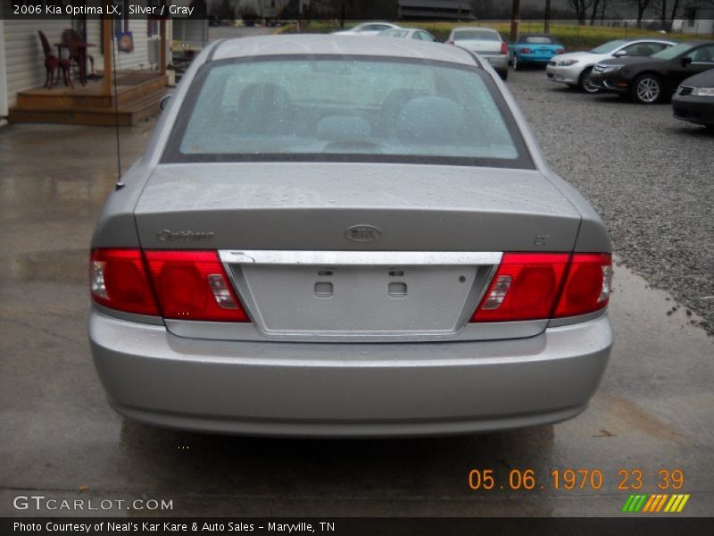 Silver / Gray 2006 Kia Optima LX