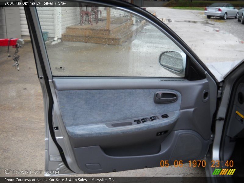 Silver / Gray 2006 Kia Optima LX