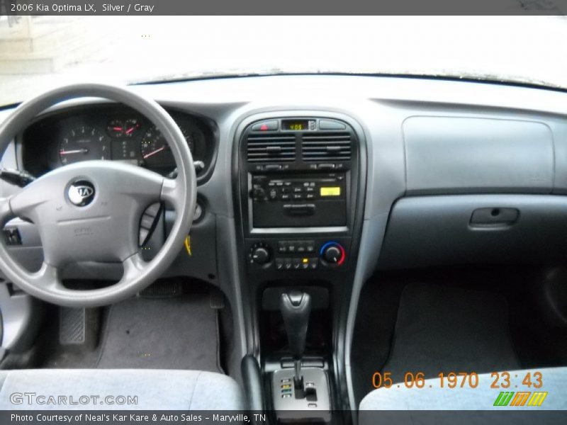 Silver / Gray 2006 Kia Optima LX