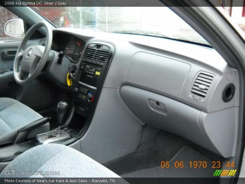 Silver / Gray 2006 Kia Optima LX