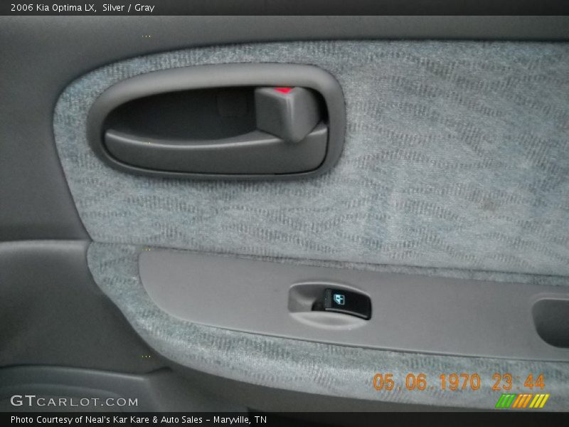 Silver / Gray 2006 Kia Optima LX
