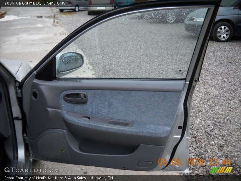 Silver / Gray 2006 Kia Optima LX
