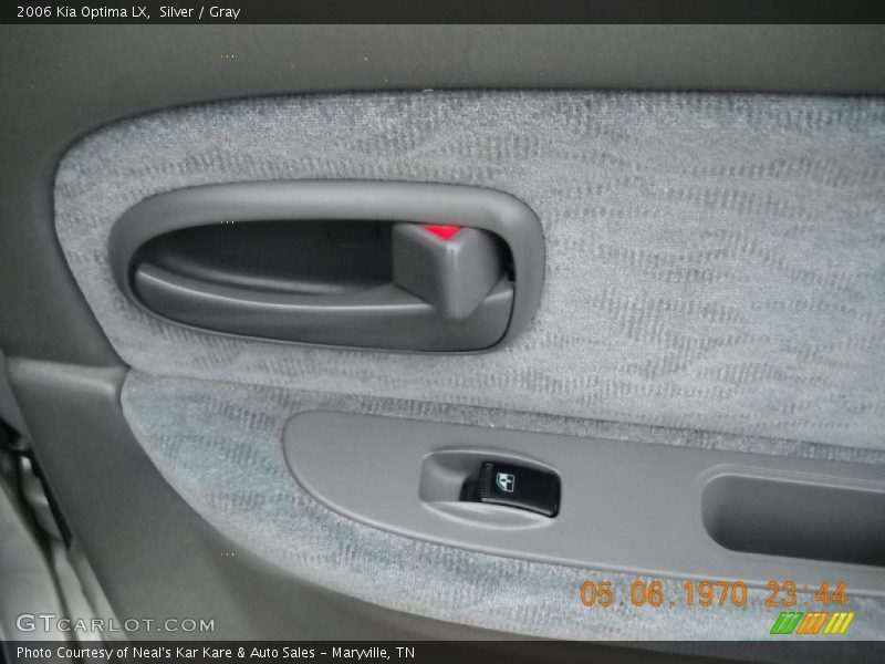 Silver / Gray 2006 Kia Optima LX