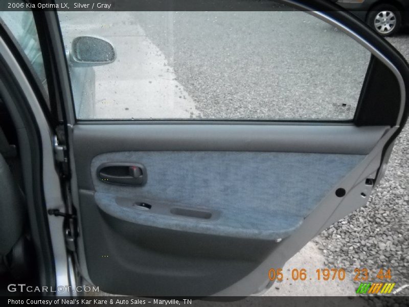 Silver / Gray 2006 Kia Optima LX