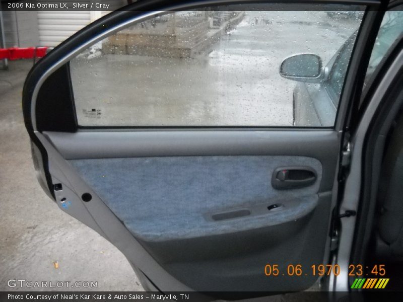 Silver / Gray 2006 Kia Optima LX