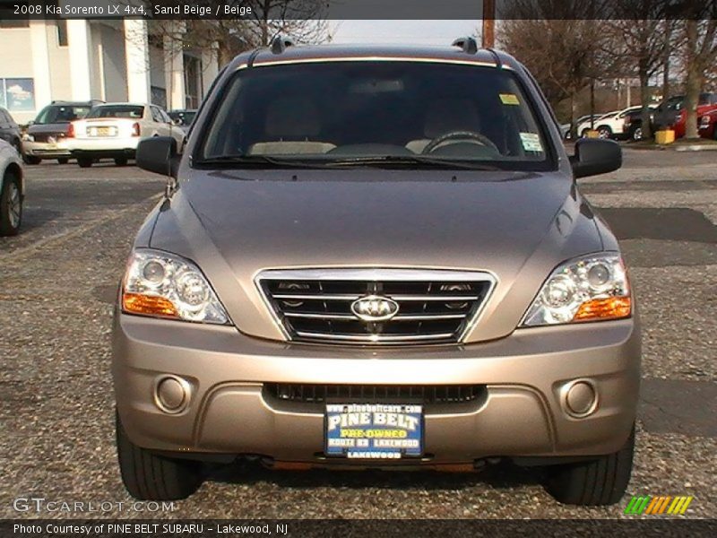 Sand Beige / Beige 2008 Kia Sorento LX 4x4