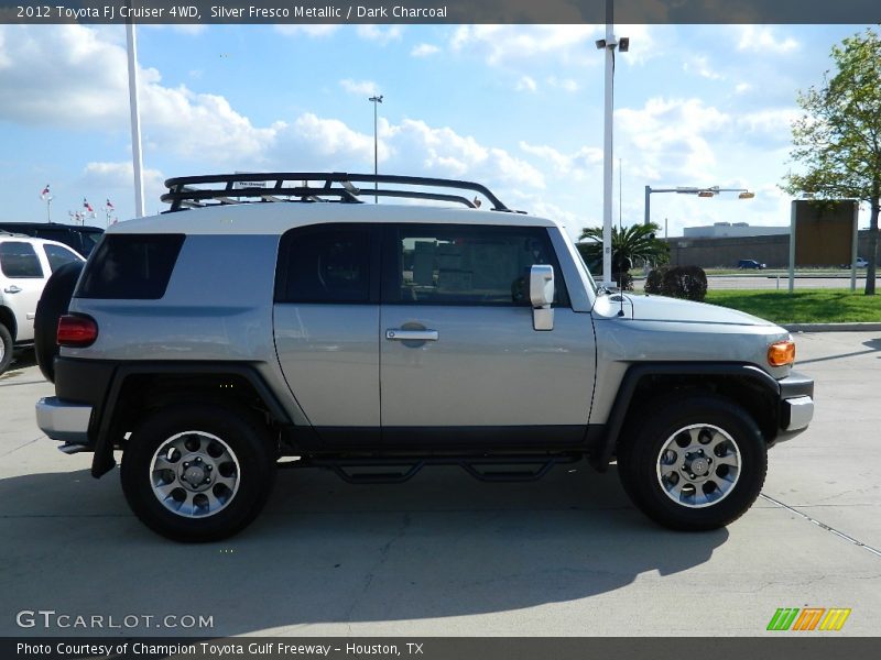 Silver Fresco Metallic / Dark Charcoal 2012 Toyota FJ Cruiser 4WD